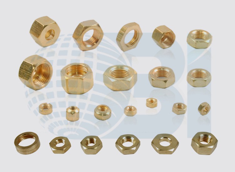 Brass Hex Nuts